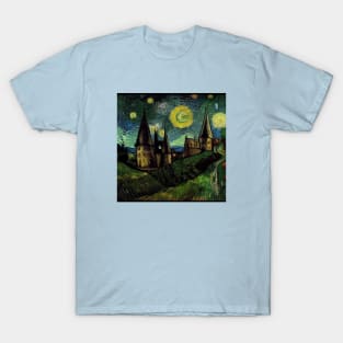 Starry Night Over Godric's Hollow T-Shirt